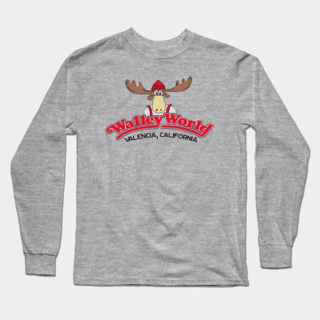 Wally World Theme Park T-Shirt Long Sleeve T-Shirt by ezfett